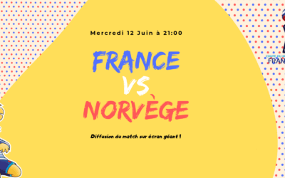 Coupe du Monde Féminine : Diffusion du match France – Norvège à l’USV !