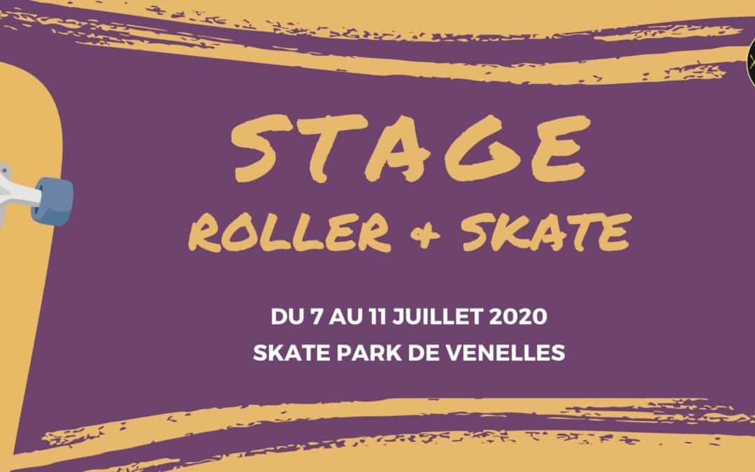 Stage de Roller et de Skate du 7 au 11 Juillet !