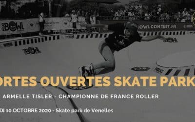 Portes ouvertes Skate-Park avec Armelle TISLER – Samedi 10 Octobre