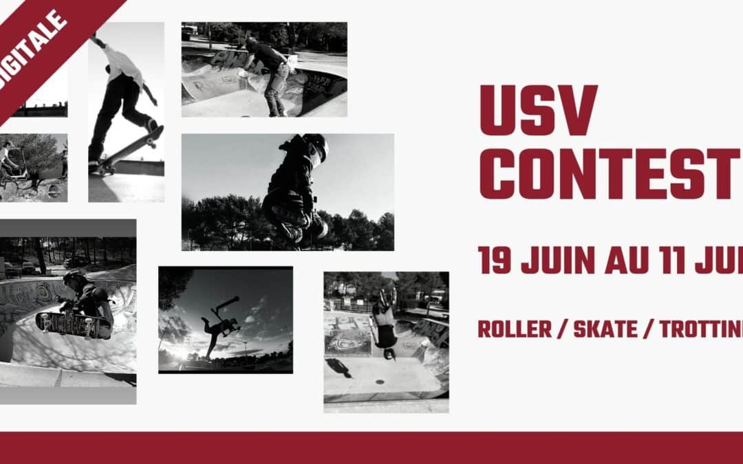 L’USV Contest passe en version digitale (19 Juin au 11 Juillet)