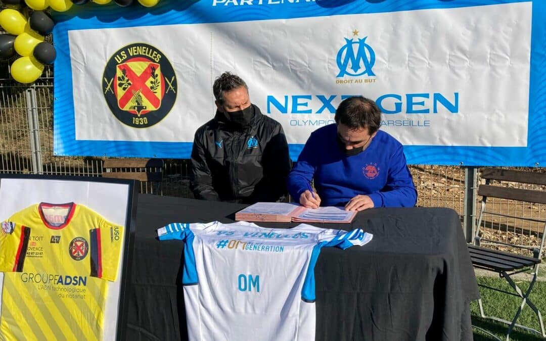 L’USV signe avec l’Olympique de Marseille pour le projet Next Gen !